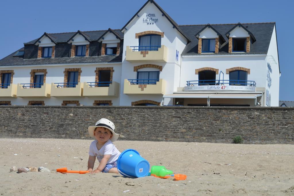 Hotel De La Plage Damgan Eksteriør bilde